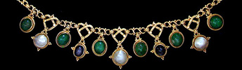 Artificers' Guild gold necklace.