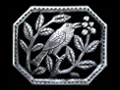 Bernard Cuzner silver brooch. Circa 1910.