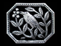 Bernard Cuzner silver brooch. Circa 1900.